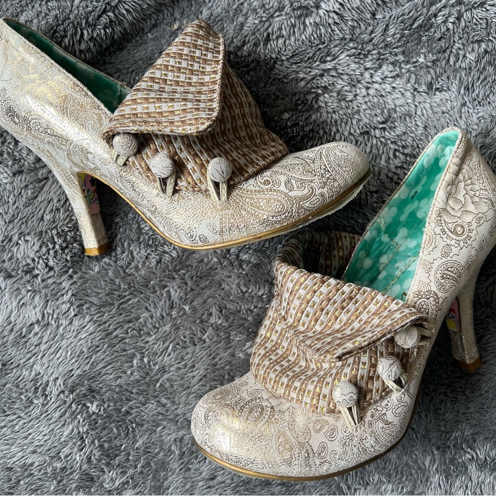 Irregular Choice Spats Heels